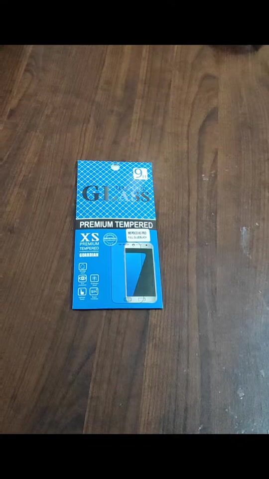 5D Full Glue Full Face Tempered Glass Black (Poco X5 Pro)