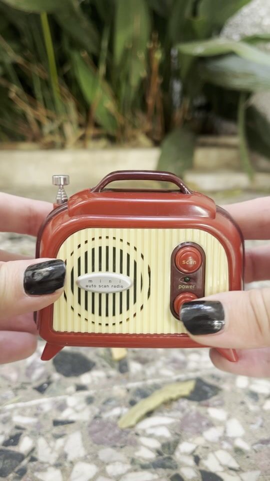  Vintage radio Legami 📻