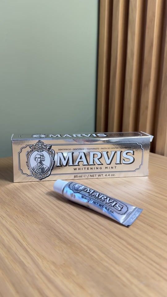 Marvis Whitening Mint Οδοντόκρεμα για Λεύκανση 10ml