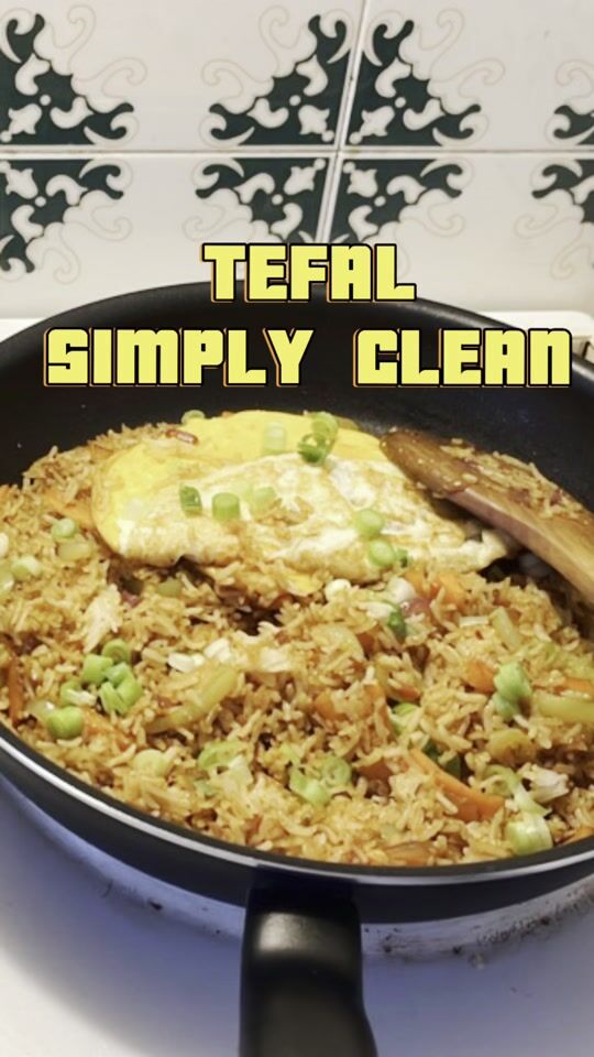 Egg fried rice στο τηγάνι της TEFAL! 🍳🤤