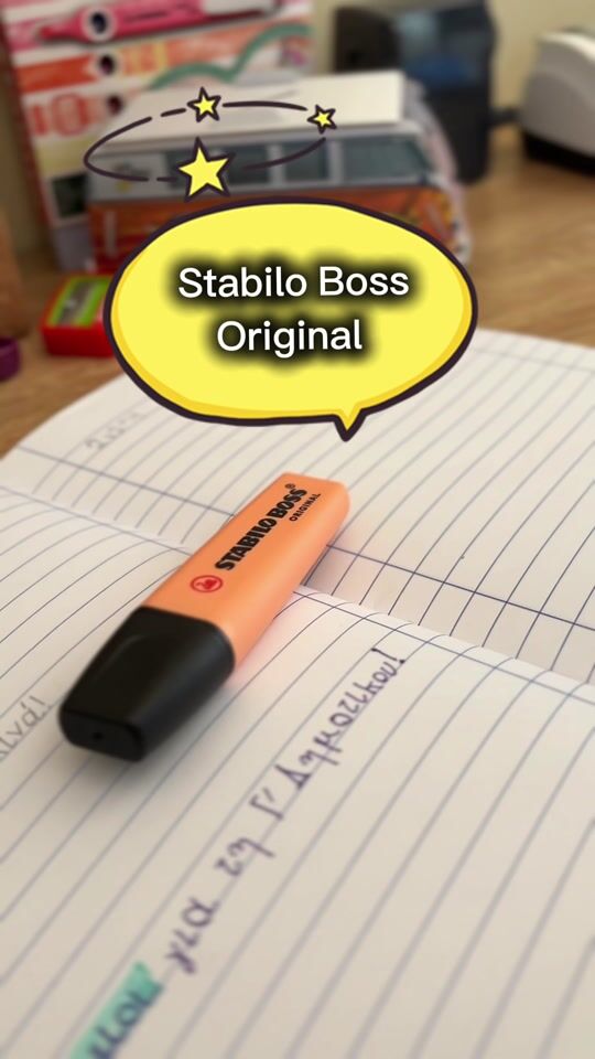 The school pencil case is filled with Stabilo! Check out what we selected!