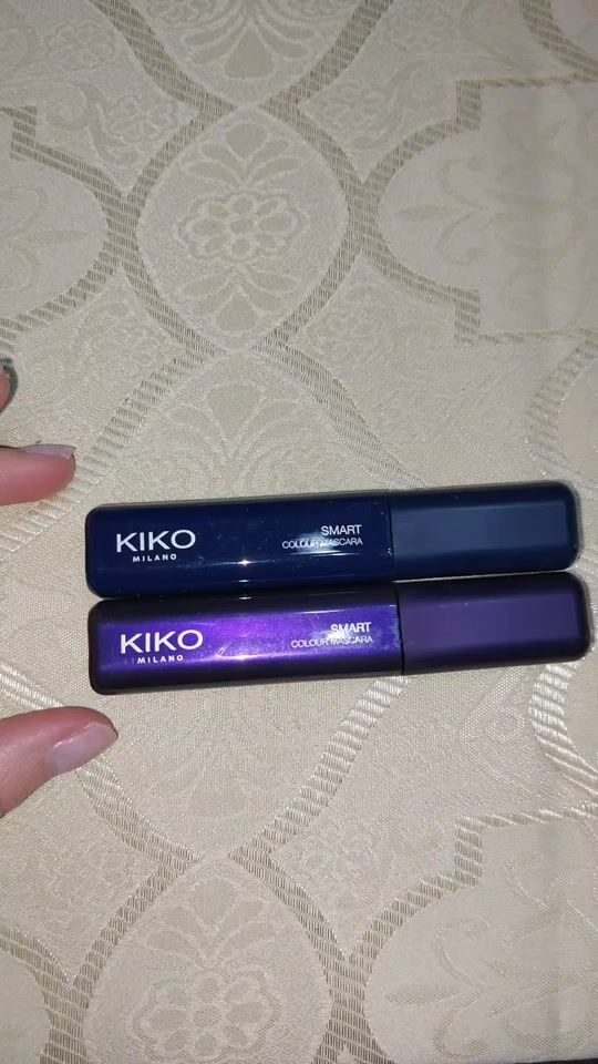 Kiko mascara σε χρώμα Μπλε και Μωβ ! 💙💜