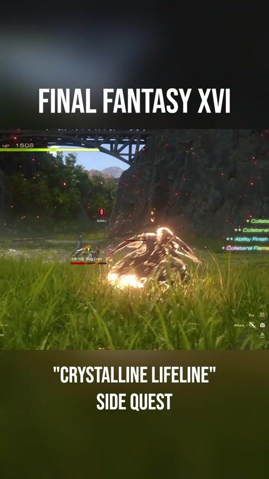 Final Fantasy XVI - "Crystalline Lifeline" Side Quest