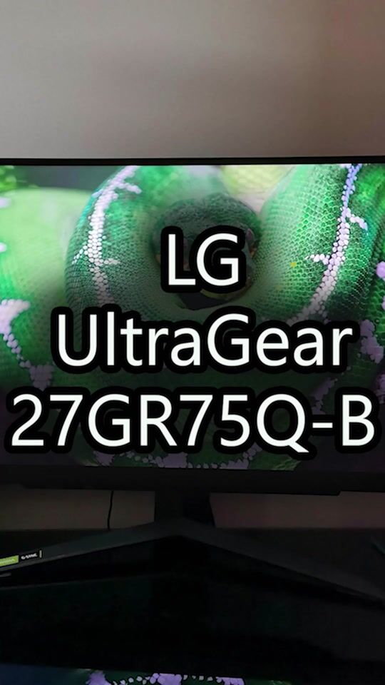 The LG UltraGear 27GR75Q-B is an incredible monitor!