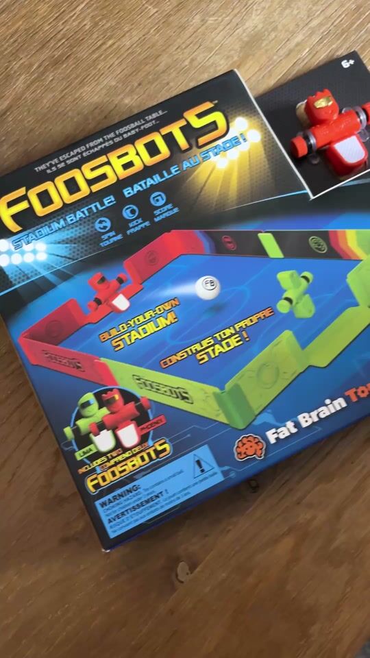 Foosbots Tabletop Soccer Game