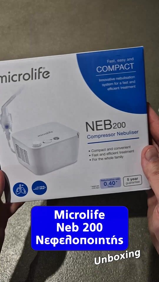 Microlife Neb 200 Vernebler - Auspacken