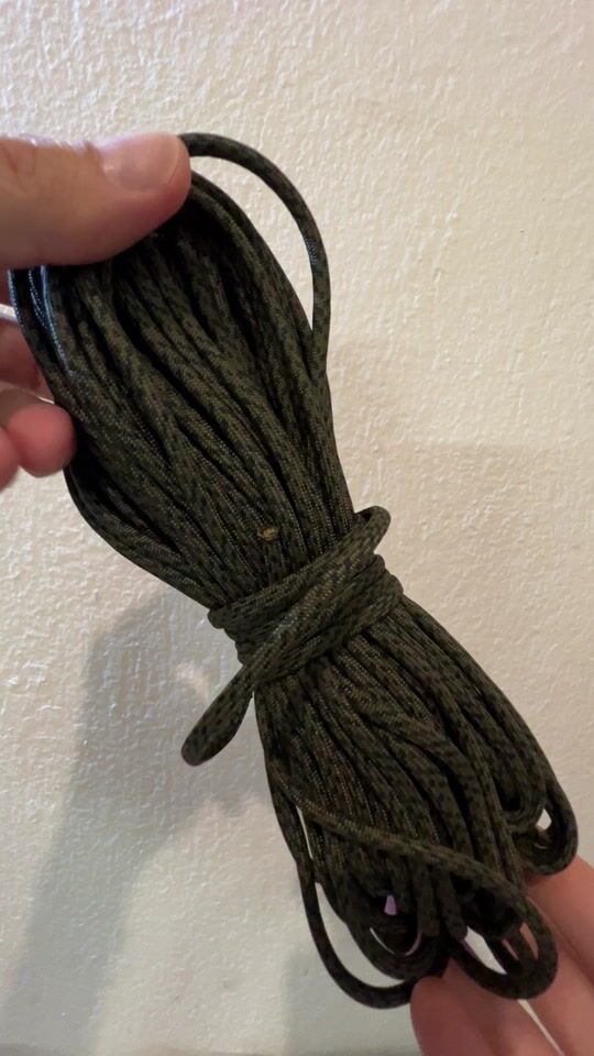 Paracord 550 Length 30 m! Supports up to 250 kg!