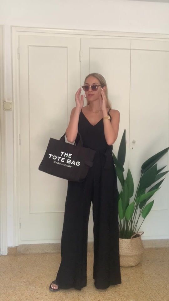 How I wore the black jumpsuit