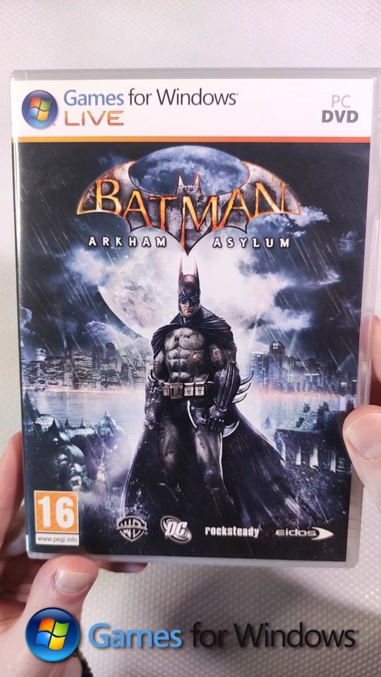 Batman: Arkham Asylum PC Auspacken