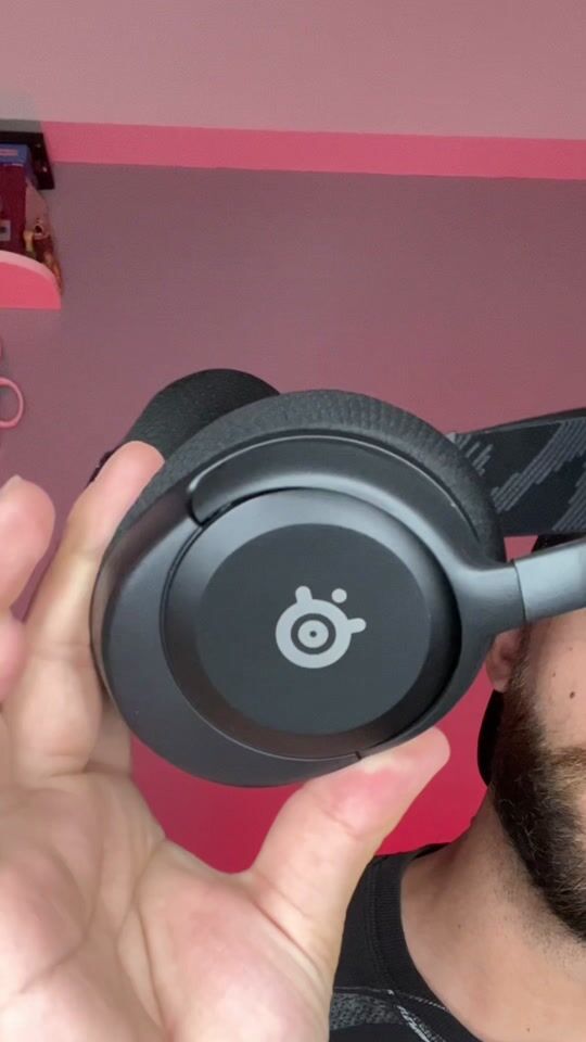 The over ear gaming headphones from Steel series