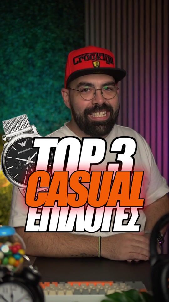 Top 3 casual watch options