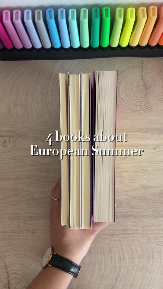 Βιβλία για το καλοκαίρι στην Ευρώπη 🌸