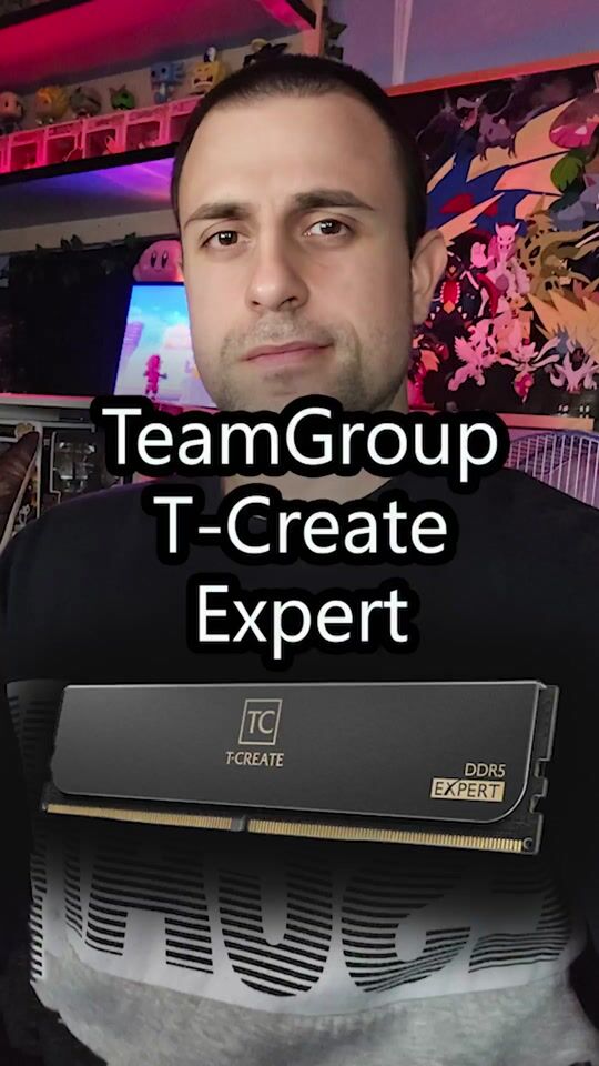 The best DDR5 RAM is the TeamGroup T-Create Expert