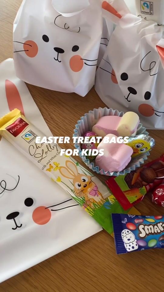 Easter treat bags for kids 