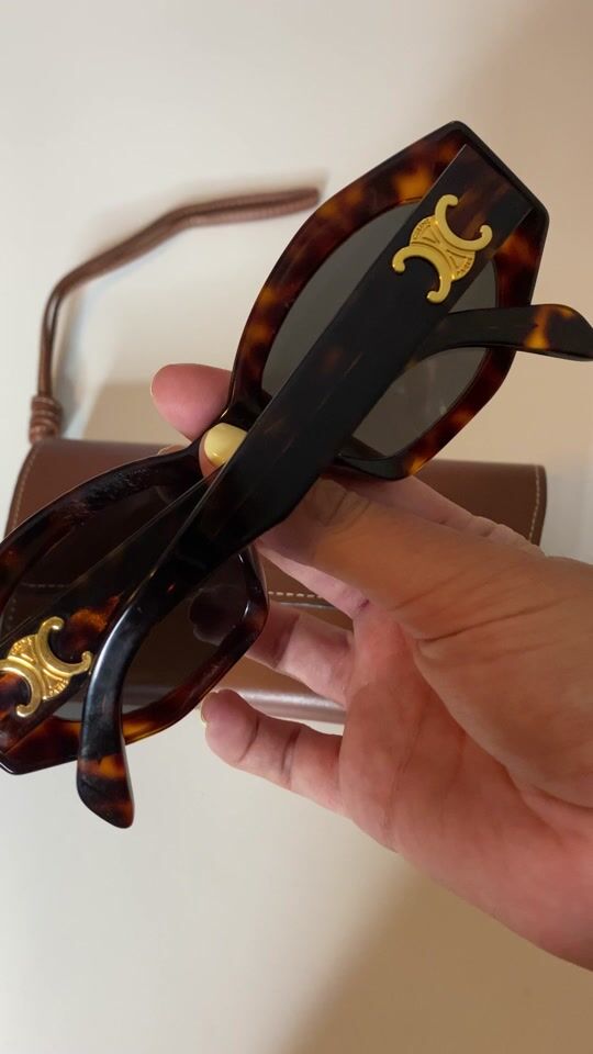 Unboxing Celine sunglasses