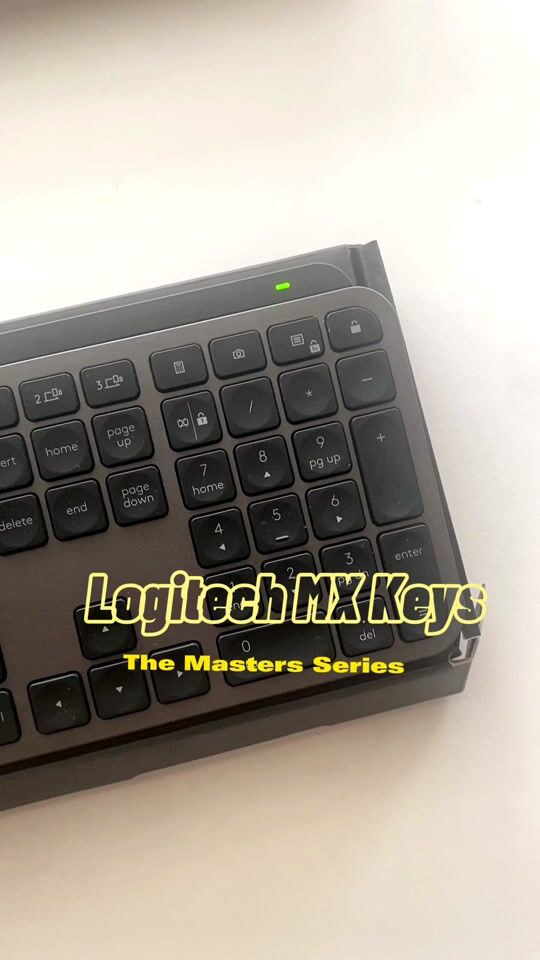 The Logitech MX Keys Premium Keyboard!