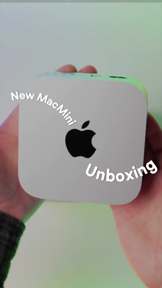 Mac Mini M4 Unboxing