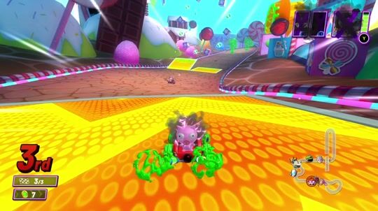 Nickelodeon Kart Racers 2 Gameplay