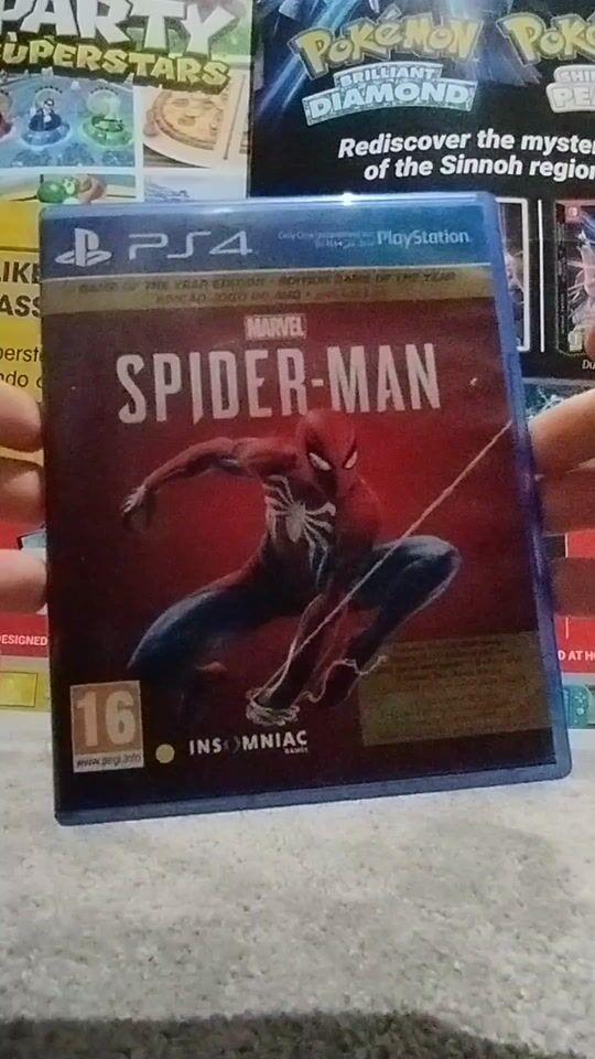 Spiderman Spiel des Jahres Edition PS4 Unboxing