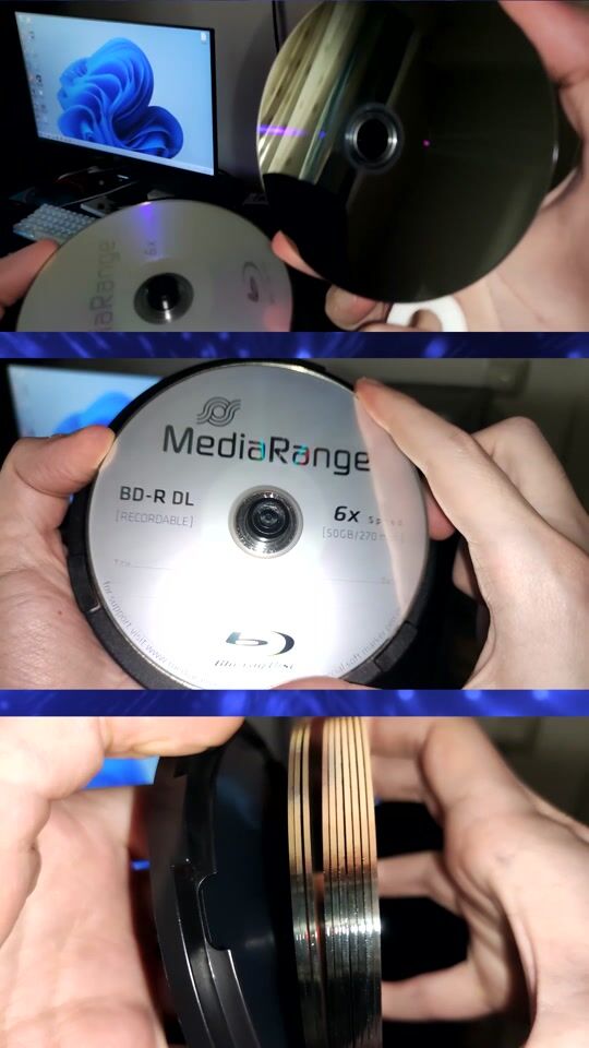 Εγγραφή Ταινίας 40GB Bluray - Οι οικονομικότεροι δίσκοι BD-R DL 50GB