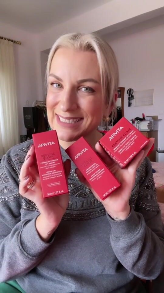 New Apivita BeeVine Elixir series that brings collagen to the skin