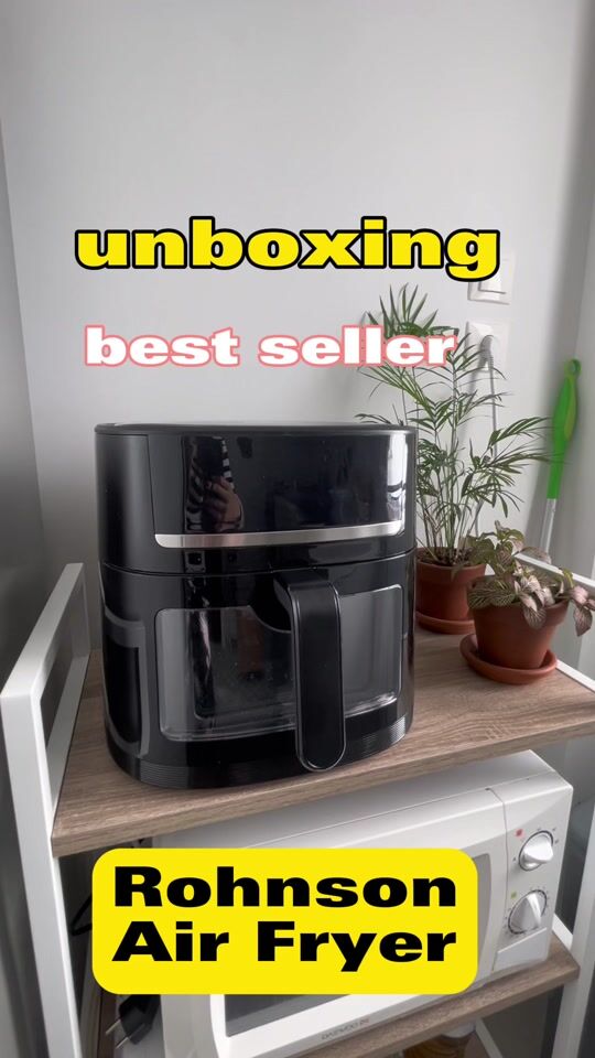 Unboxing: Best Seller Air Fryer - Rohnson R2834 (για 4+ ατομα)