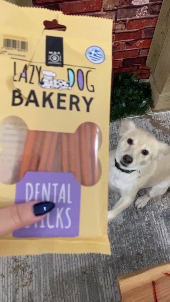 "My dog simply loves Chicken-flavored Dental sticks."