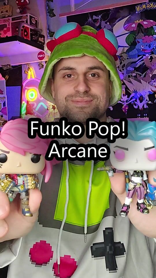 I got a Funko Pop from Arcane of League of Legends