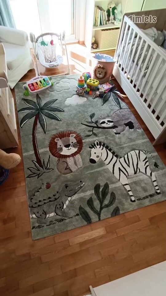 Adu toate animalele junglei în camera copilului tău!