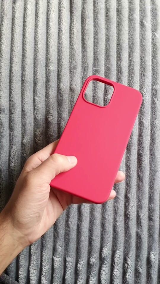 Review for KWmobile Rubberized Silicone Back Cover Sweet Cherry (iPhone 13 Pro Max)