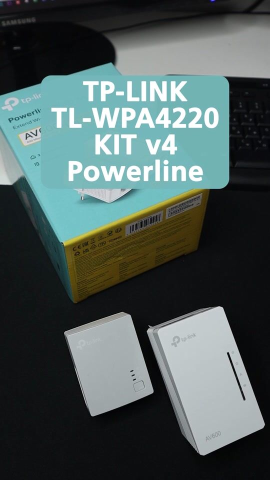 Powerline TP-LINK TL-WPA4220KIT v4 - Features and Review!