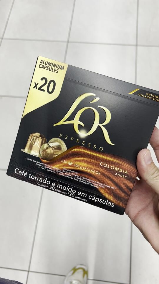 Αξιολόγηση για L'Or Colombia Espresso Capsule Compatible with Nespresso Machines 20pcs