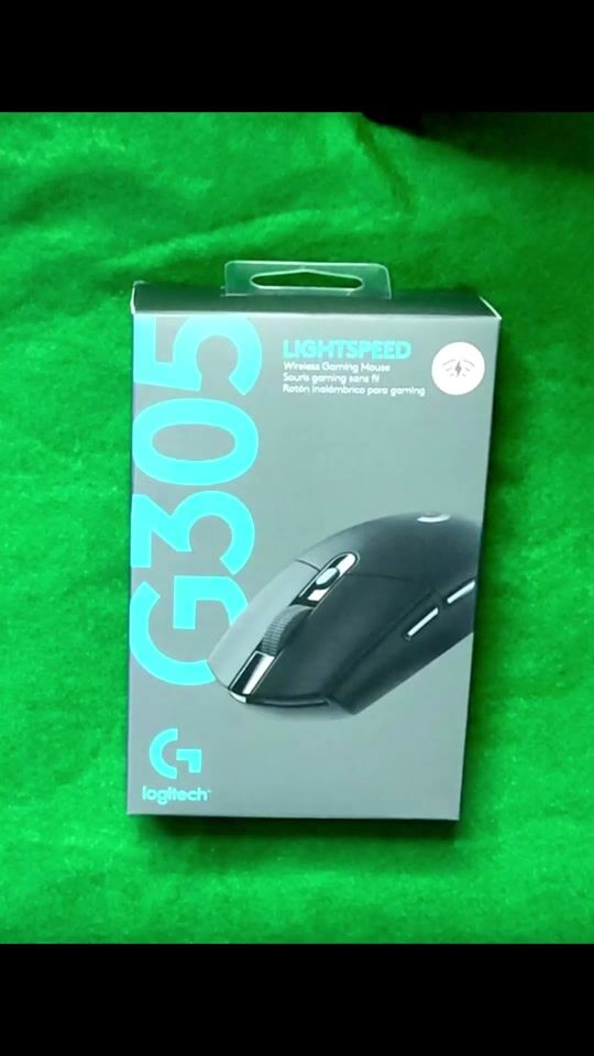 Auspacken der Logitech G305 kabellosen Gaming-Maus