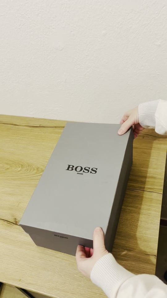 Boss shoes!Ανδρικά δερμάτινα sneakers!