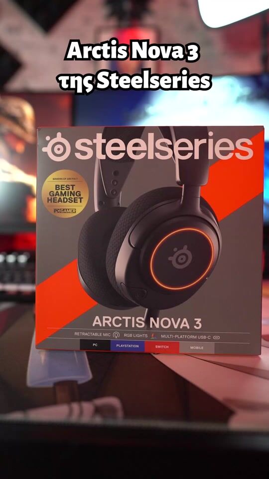 Gaming-Kopfhörer SteelSeries Arctis Nova 3