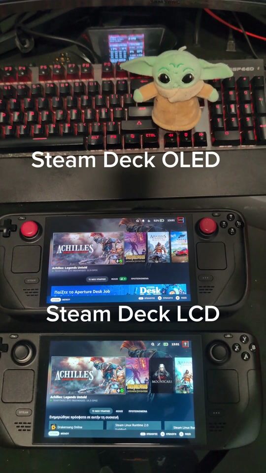 Πάμε να δούμε τα 2 Steam Deck! 