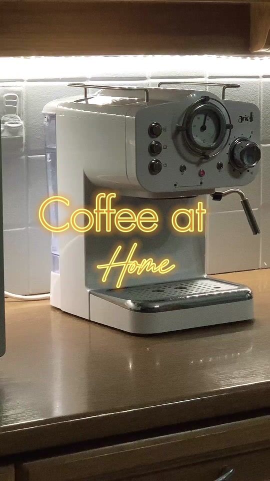 Update Review short from my Coffee Home Machine☕️