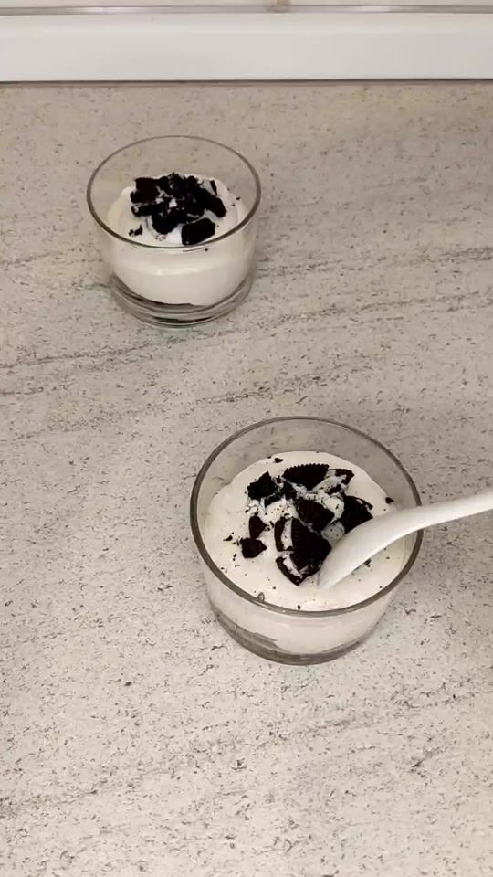 Fast Oreo Cheesecake with protein