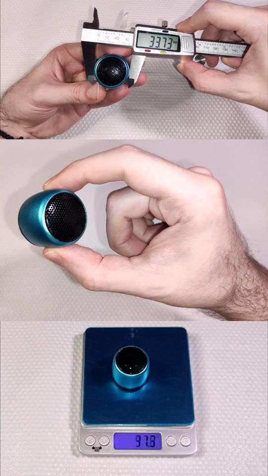 Der kleinste tragbare Bluetooth-Lautsprecher - Leistungstest und Auspacken