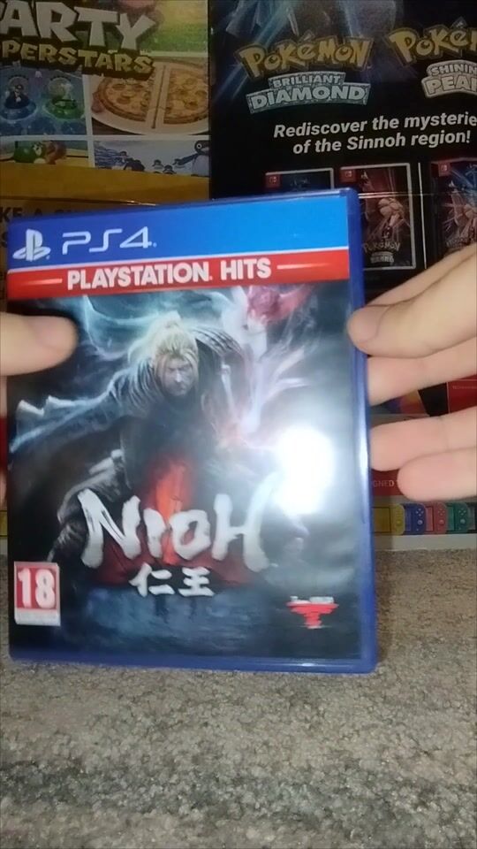 Nioh trifft Edition PlayStation 4 Spiel Unboxing