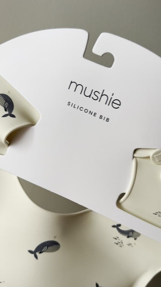 Mushie Silicone Bib