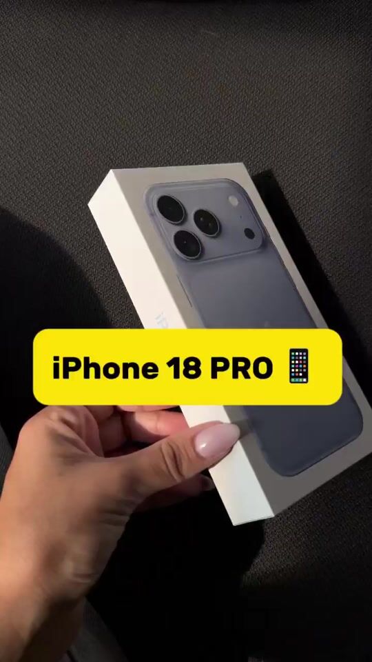 iPhone 18 PRO 📲 🩵