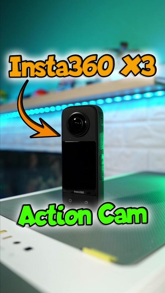 Αξιολόγηση για Insta360 X3 Action Camera 5K Λήψης 360° Υποβρύχια με WiFi Μαύρη με Οθόνη 2.29"