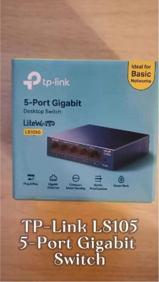 TP-LINK LS105G Gigabit Switch με 5 Θύρες Ethernet