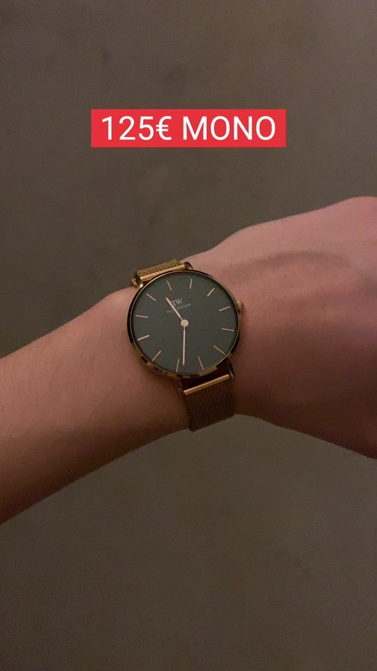 Bezahlbare, elegante Uhr NUR 125€ ⏱️ ?