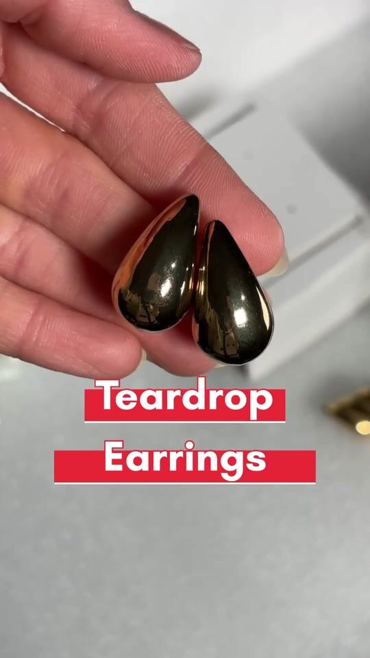 Viral Gift Idea - Teardrop Earrings💧