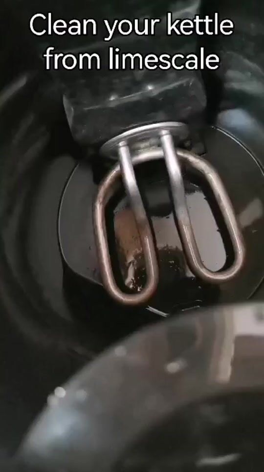 Cleaning kettle with Citric Acid