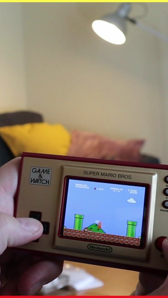 SUPER MARIO GAME AND WATCH!!