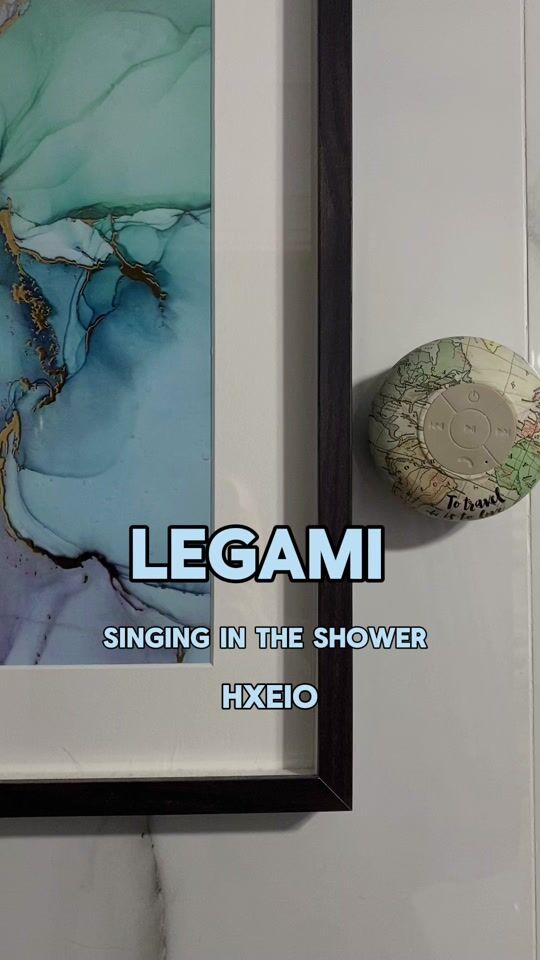 LEGAMI Singing in the shower αδιάβροχο ηχείο 💙