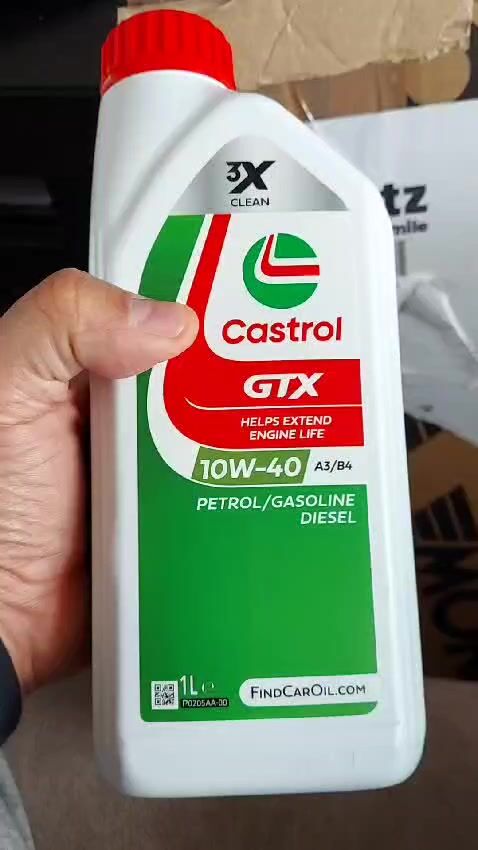 Recenzie pentru ulei auto Castrol GTX Ultraclean 10W-40 A3/B4 1lt